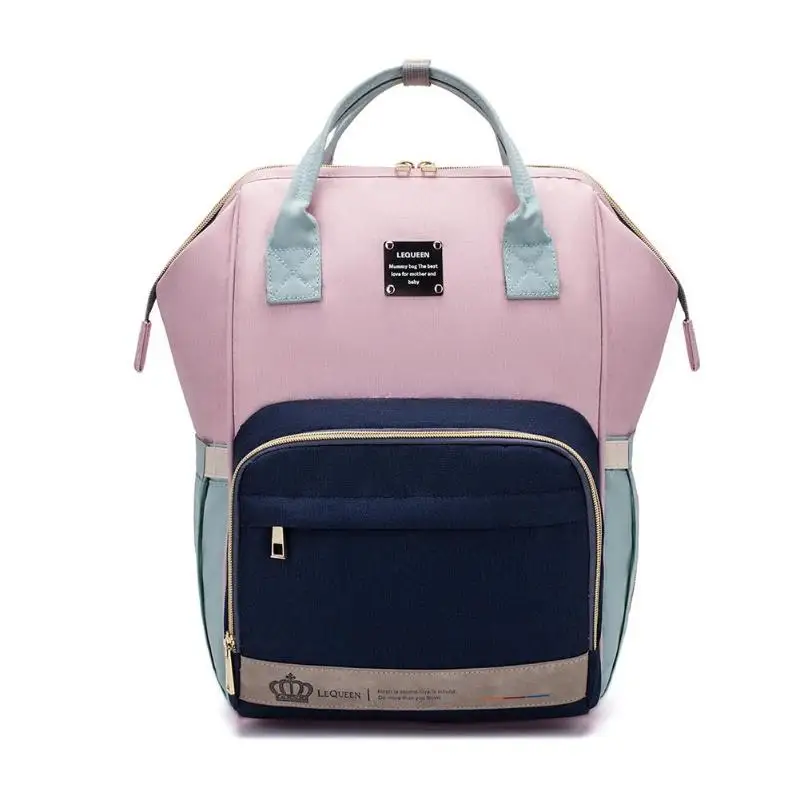 LEQUEEN Красочный мягкий подгузник сумка для кормления ребенка сумка для мамы фрукты водонепроницаемый органайзер для хранения для кормящих женщин рюкзак для путешествий - Цвет: 01