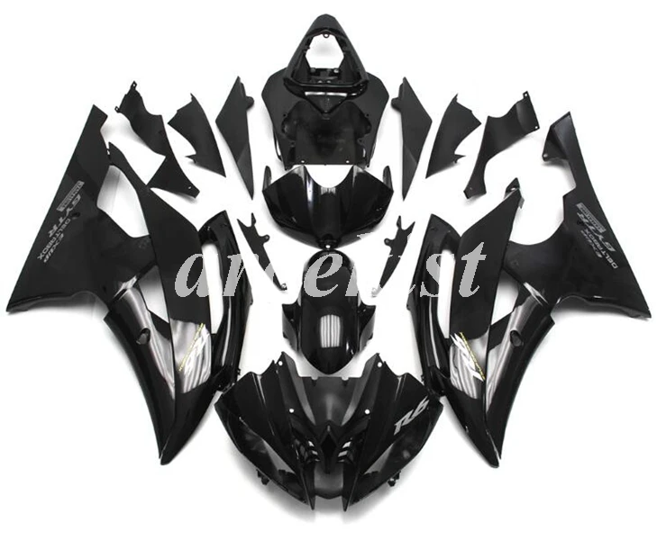 ABS литья под давлением Обтекатели комплект подходит для YAMAHA YZF-R6 2008- 08 09 10 11 12 13 14 15 16 комплект белый черный синий
