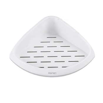 

Bathroom Storage Corner Shelf Punch-Free Triangular Shelves Holder Shower Shampoo Kitchen Rack Basket Holder Accessories