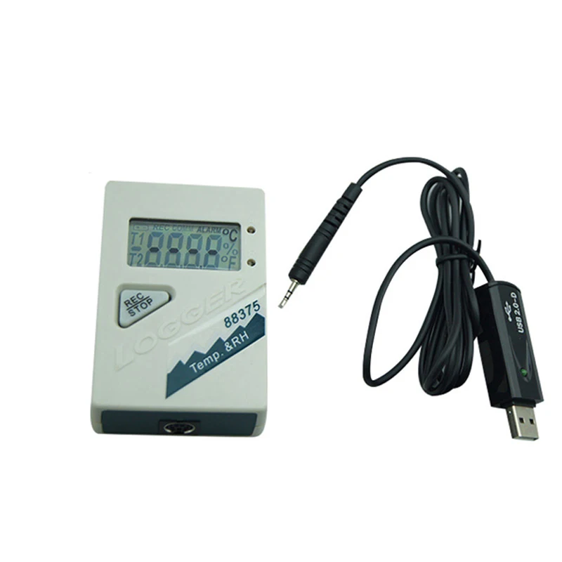 USB Температура регистратор данных влажности AZ88375