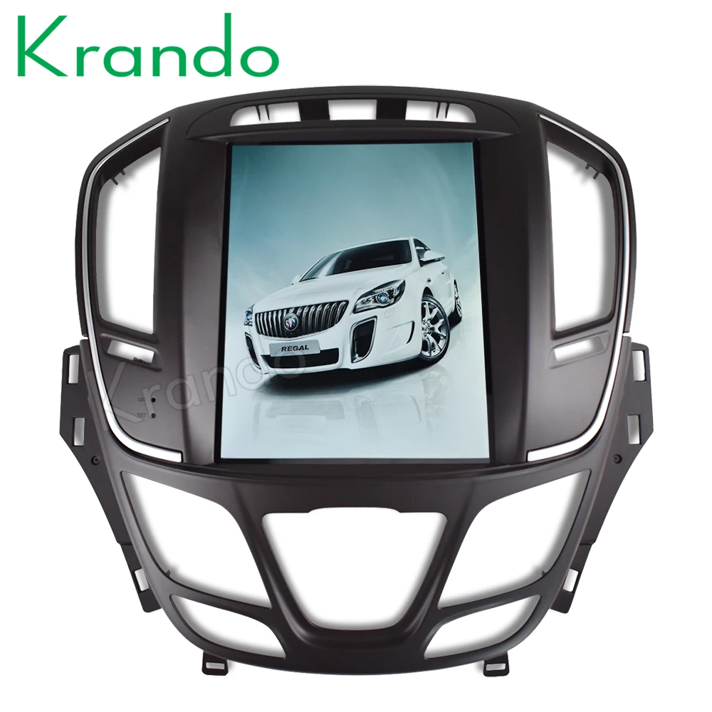 Автомобильный радиоприемник с вертикальным экраном Krando Android 9 0 10 4 дюйма для Buick