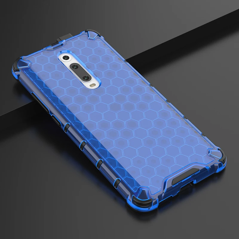 Гибридный защитный противоударный чехол для Xiaomi Redmi K20 Pro 7 7A Note 5 6 8 Прозрачный