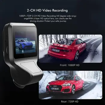 

Xiaomi Mijia Mi Dash Cam Camera Anytek T99 1080P HD F2.0 30 IPS FPS Display Built-in speaker Driving G-sensor Recorder D6W0