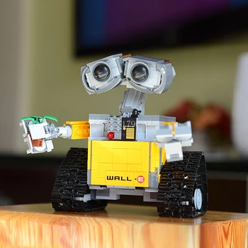 

16003 687PCS WALL E Ideas Series Robot Building Blocks Bricks Children's educational toys Compatible With 21303