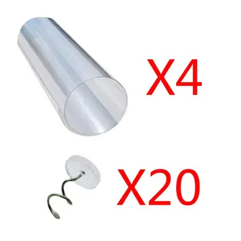 

4pcs Cat Scratch Guard Mat Pet Kitten Cat Scratching Post Furniture Sofa Seat Protector with Pins High Quality and Brand New