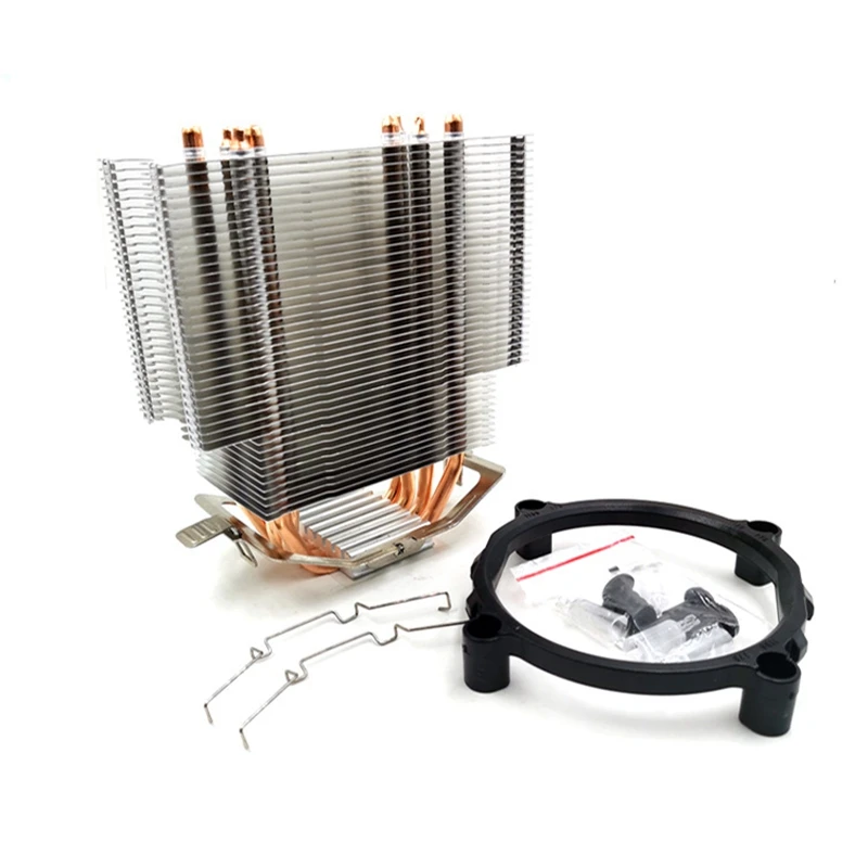 HOT-12cm Процессор кулер без вентилятора 4 тепловая труба Процессор радиатор для Intel 775/1150/1155/1156/1366 для AMD все