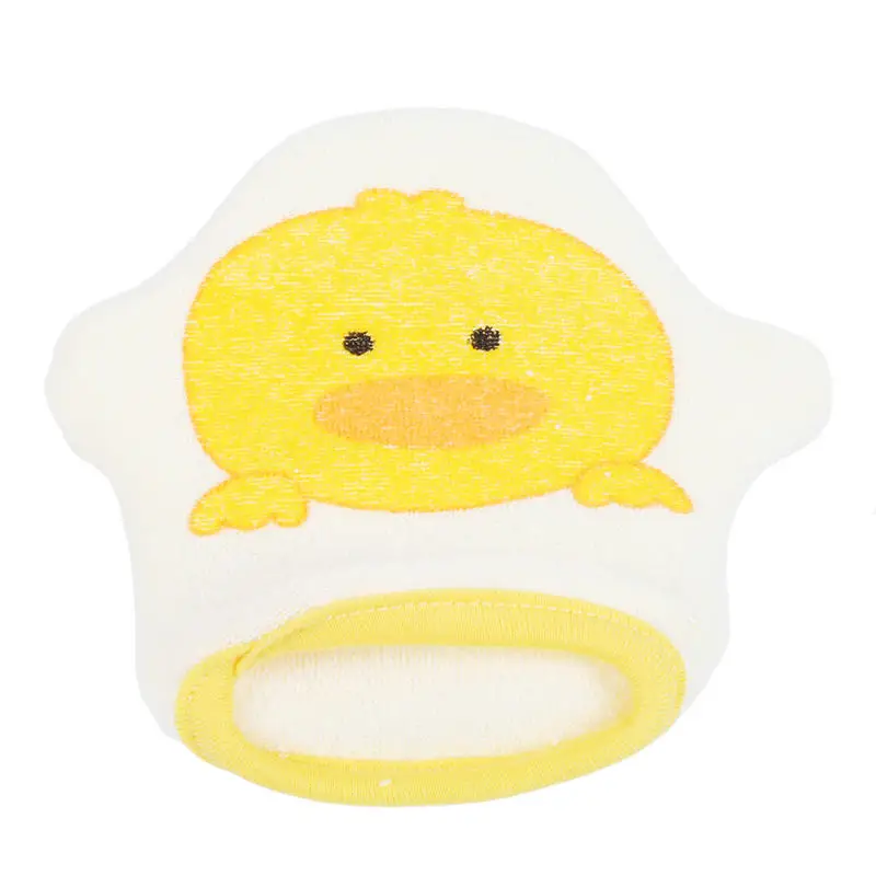 Yellow Большая Желтая Утка Детская губка для ванны мультфильм супер мягкая хлопковая щетка тереть полотенце мяч Новое поступление банные перчатки Детские банные щетки - Цвет: Yellow