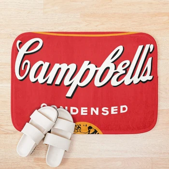 

Campbells Bath Mat Bathroom Bath Mat Set Mirrofiber Cartoon Bath Rug Set