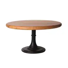 1 шт., европейская подставка для торта, круглая стойка для кексов, деревянная подставка для десерта, для дня рождения, свадьбы, вечеринки, украшение стола(29 см