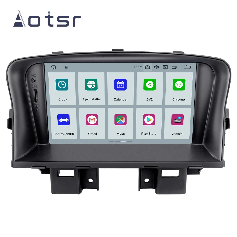 Android 9,1 16GB DSP ips автомобильный Радио плеер gps навигация для Chevrolet Cruze 2008-2012 магнитофон головное устройство мультимедийный плеер