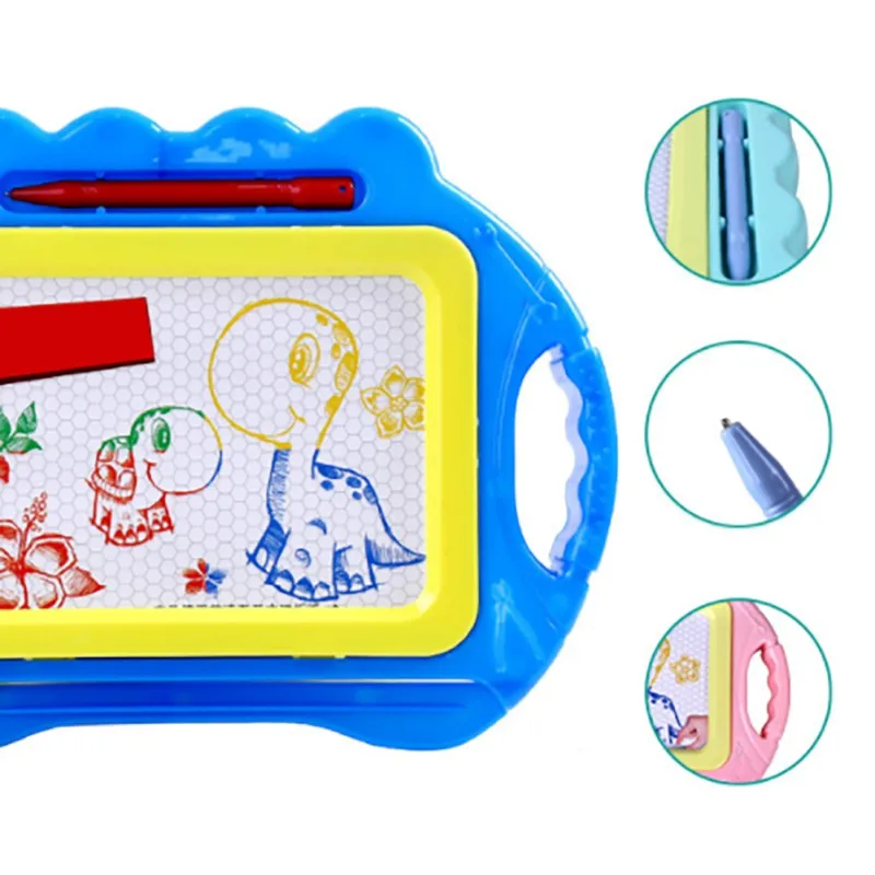 Hilittlekids/магнитный рисунок «сделай сам» для маленьких мальчиков и девочек, нетоксичный большой магнитный стираемый рисунок, обучающая игрушка