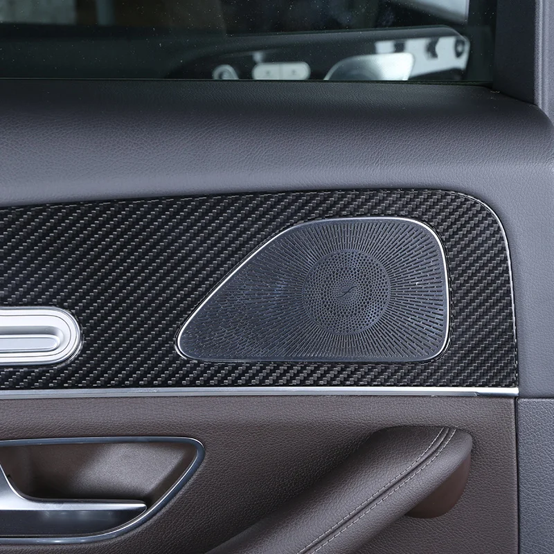 Отделка дверей для Mercedes gle w167 gle carbon gle gle 350/amg 450 500e amg inxterior украшения Аксессуары