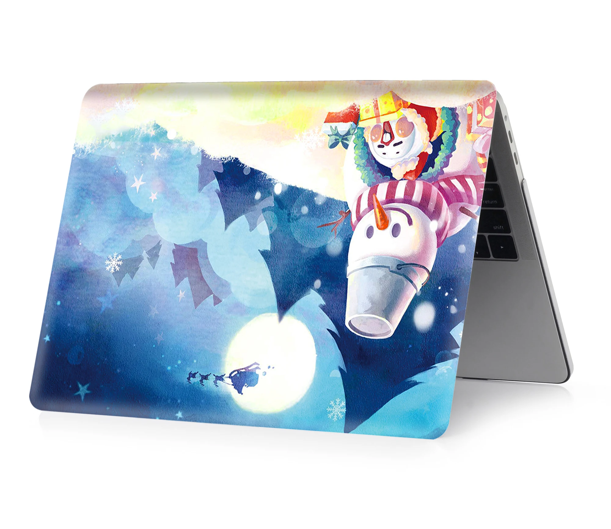 Горячий чехол для ноутбука MacBook Air Pro retina 11 12 13 15 для Mac Pro 13,3 15,4 дюймов с сенсорной панелью+ крышка клавиатуры
