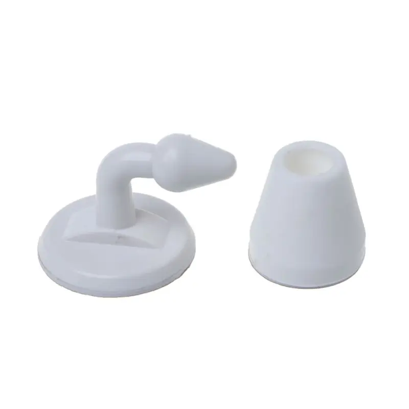 

1 Set Anti-Collision Silicone Door Lock Self Adhesive Wall Pad Protectors Bumper G8TB