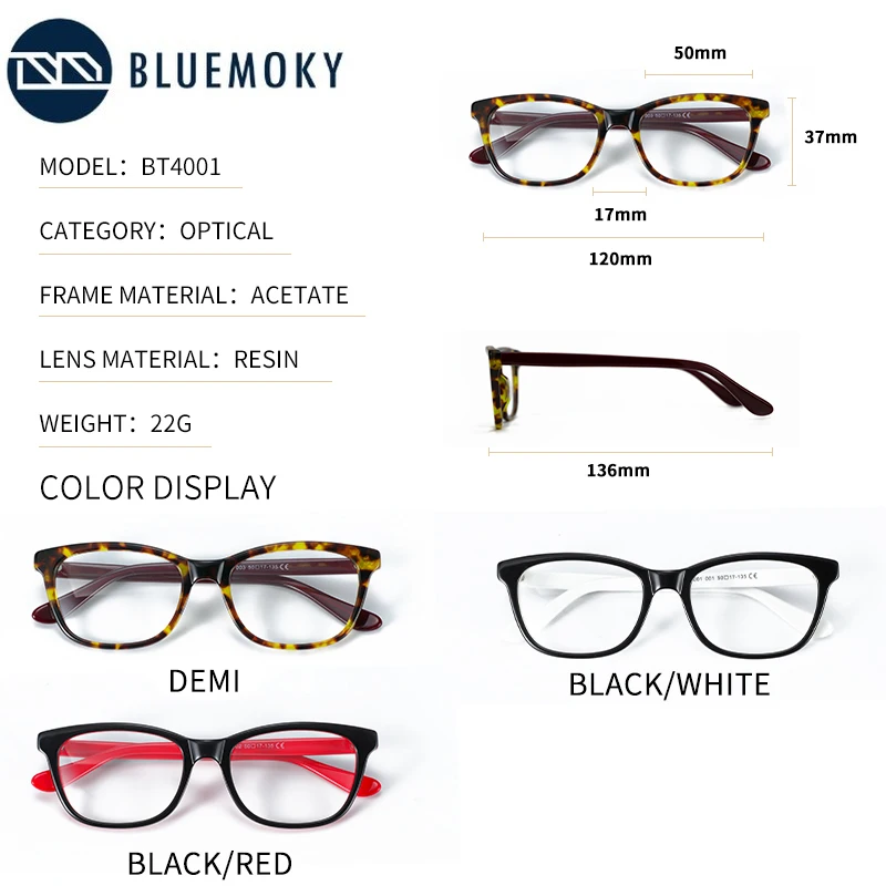 BLUEMOKY Acetate Kid Glasses Frames Ultralight Goggles Radiation Protection Anti-fatigue Optical Myopia Eyewear For Boy Girl