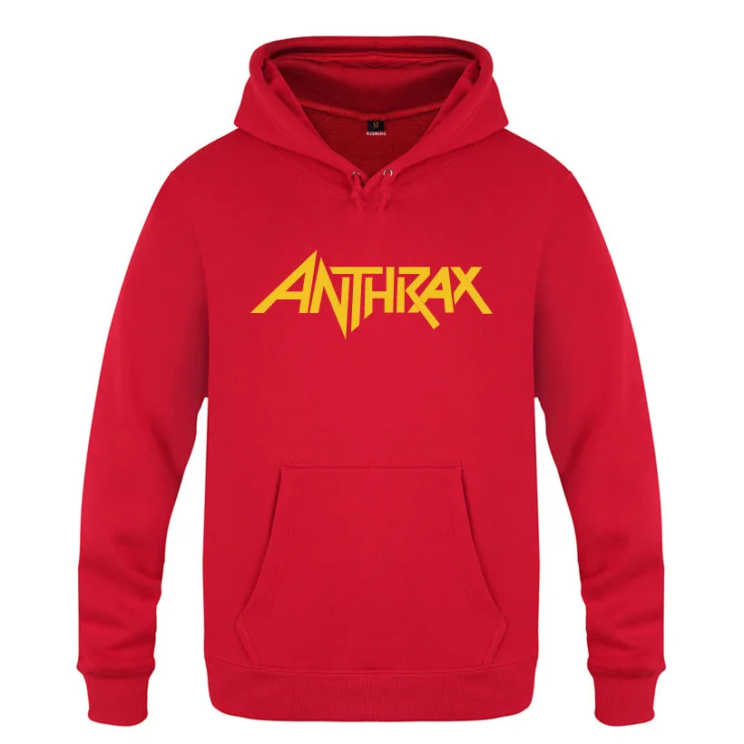 Для мужчин s толстовки музыкальная рок ANTHRAX из двух предметов: толстовка с