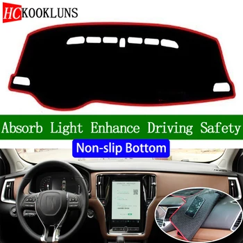 

For ROEWE I6 2017 2018 2019 Non-slip Bottom Dashboard Cover Car Decals Car Stickers Interior Car Accessories