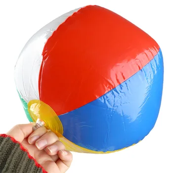 

1 Pc Portable Inflatable Colorful Ball Toys Kids Beach Pool Outdoor Play Toy Soft Ball for Children Educational Learning Toys