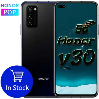

HONOR View 30 Honor V30 5G MobilePhone 6.57 inch Kirin 990 Octa Core Android 10 SA/NSA SuperCharge