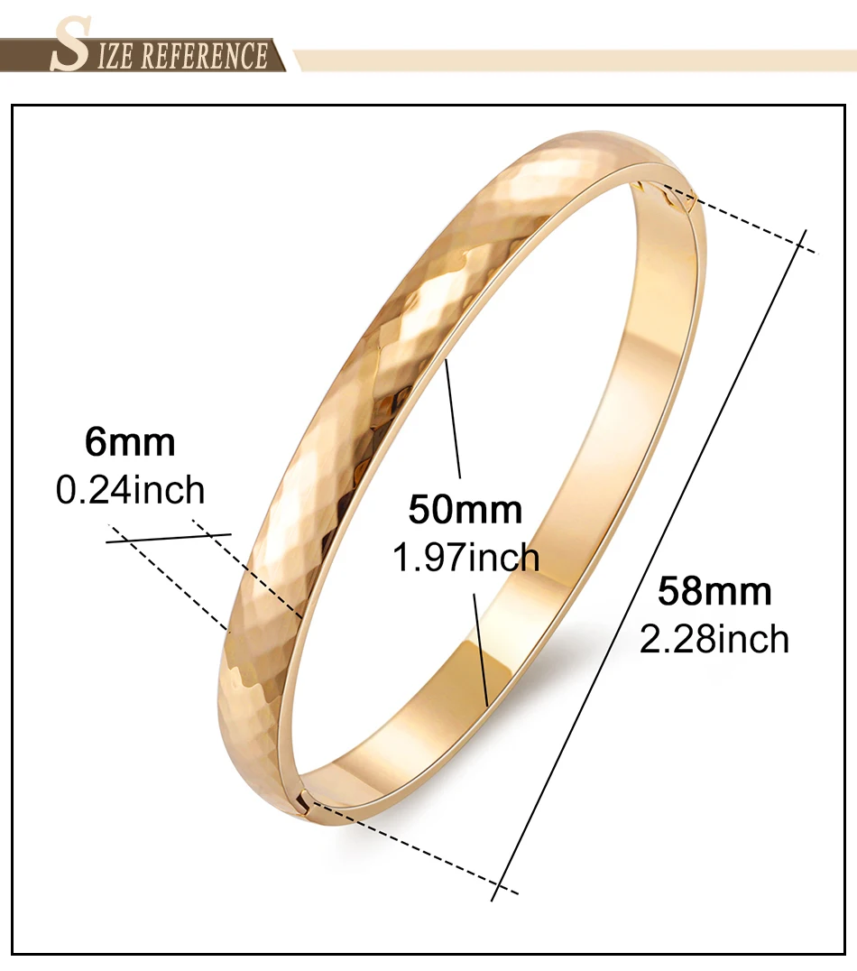  Stainless Steel Bangles Bracelets women (11)