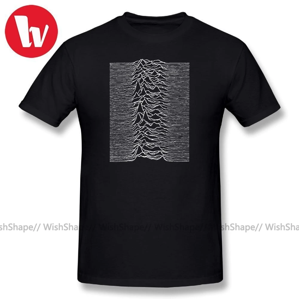 Joy Division футболка Unknown Pleasures-Joy Division Music футболка Летняя мужская футболка модная графическая футболка забавная футболка