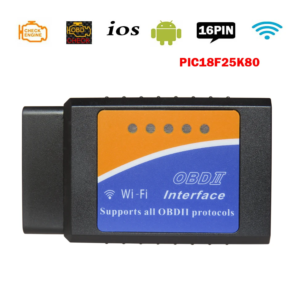 Best Obd2 Scanner Wifi Elm327 V1.5 Diagnosticscanner For Ios/android