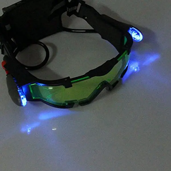 NEW-Night Vision Scope with Flip-out LED Blue for activities at night especially for children's games