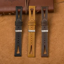Ремешок для часов из натуральной кожи для huawei Watch GT GT2 22 мм ремешок для часов для мужчин