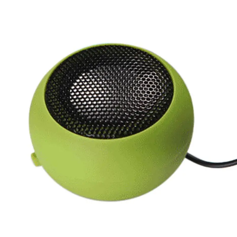 Green EDAL Mini Portable Hamburger Speaker Amplifier For iPod iPad Laptop for iPhone Tablet PC - Color: Green