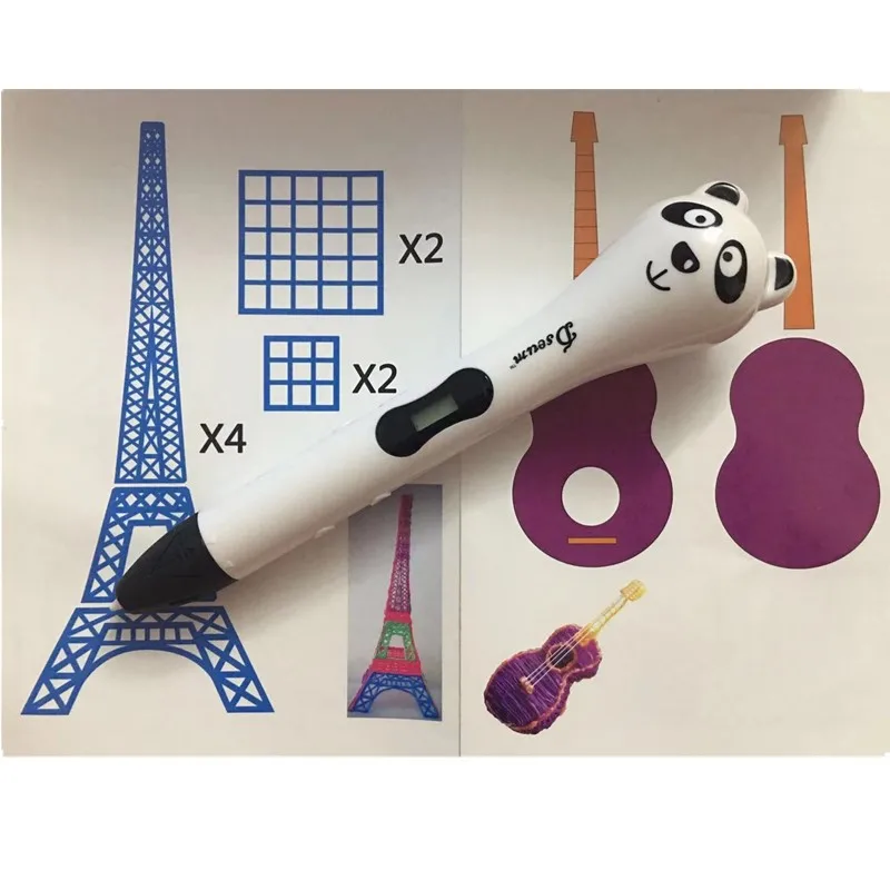 3D принтер DIY Kit 3dprint Pen высокая температура Ручка для детей подарок|3D ручки| |