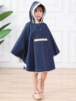 

Clear Rain Coat Kids Hood Impermeable Poncho Hiking Lightweight Rain Jumpsuit Waterproof Outdoor Long Portable Rain Gear KK60YY