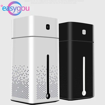 

New Large Capacity Silent Colorful Night Light Air Humidifier Home Bedroom 1000ML USB Diffuser Humidifier Mist Maker