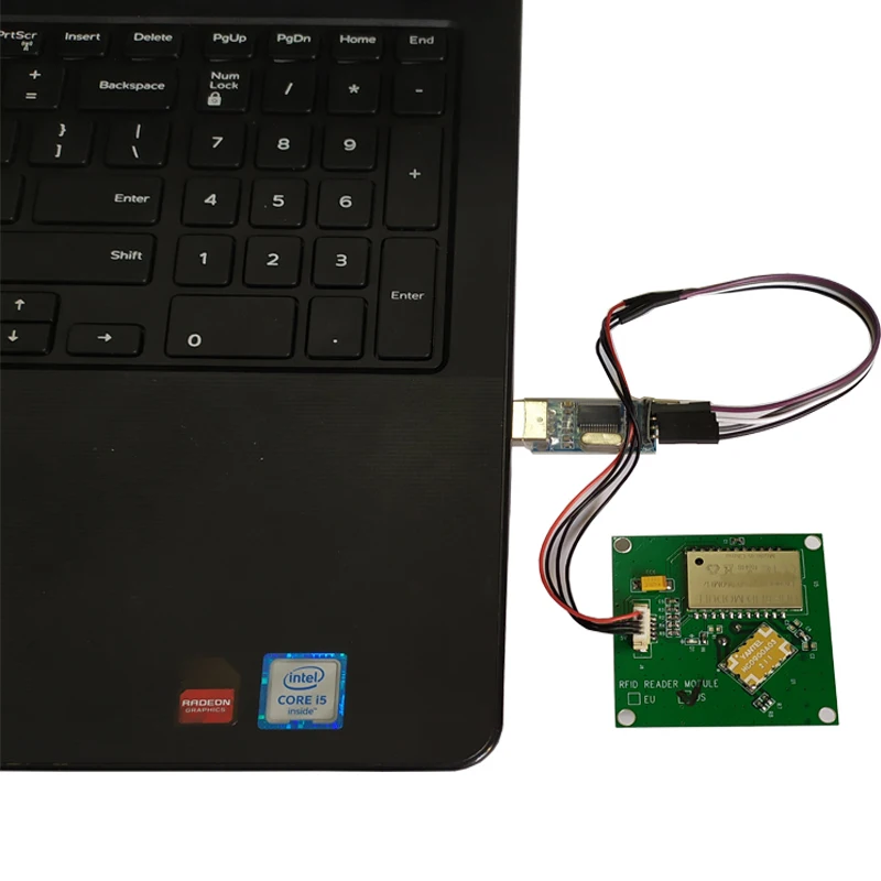 Модуль RFID FONKAN samll размер 50*50 мм с антенной 3dBi UHF 902 928 МГц универсальный модуль для