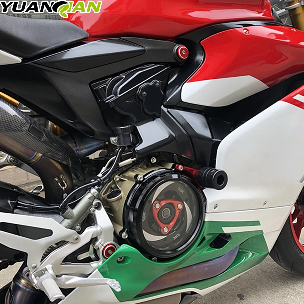 Для MONSTER 797 аксессуары для мотоциклов рамка Крышка отверстия крышки маятник набор