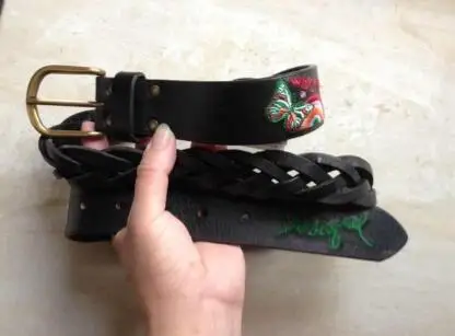 Cinturón de mujer de moda в европейском стиле española de цепи, заклепки, отличное качество de hombro de diseño de moda - Цвет: 6