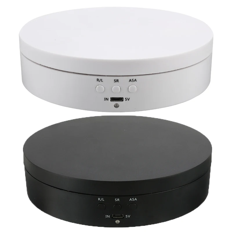 Дешево Высокомощная электрическая вращающаяся витрина для ювелирных украшений Подставка для ювелирных украшений органайзер для ювелирных издел...