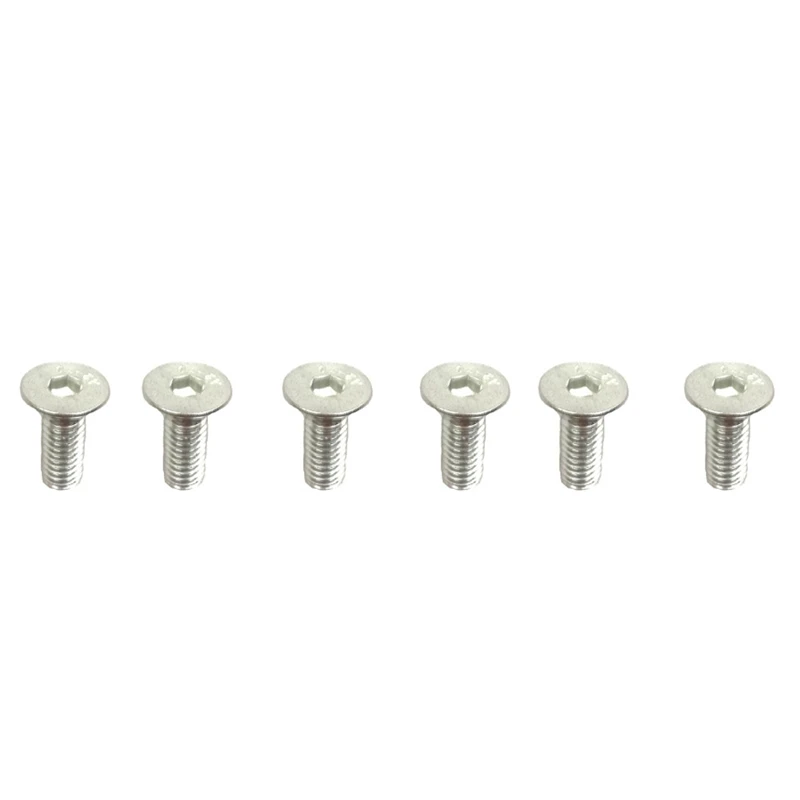 New 6PC Canoe Kayak D Rings Fitting Outfitting Fishing Rigging Bungee Kit Accessory with Screws