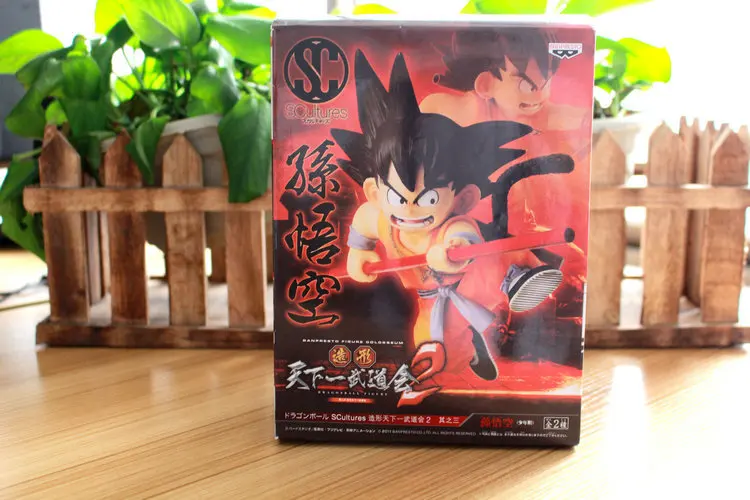 Dragon Ball Budokai 2 Форма Sun Wukong Ювенальный Гараж Комплект Модель Супер Saiyan призовая фигура