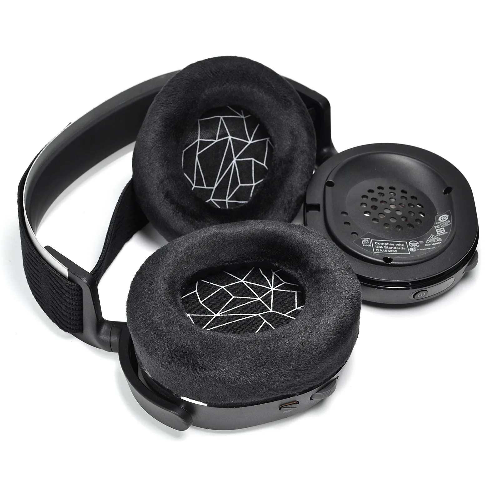 Ear Pads for SteelSeries Arctis Prime 3 5 7 Headphones Soft Foam Velvet