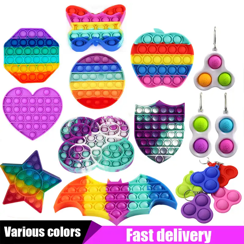 Anti Stress Box Pop It Hot Push Bubble 