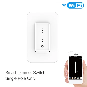 

Multifunction WiFi Smart Switch Lamp Switches Remote Control Voice Control Touch for Household Bedroom Ornament