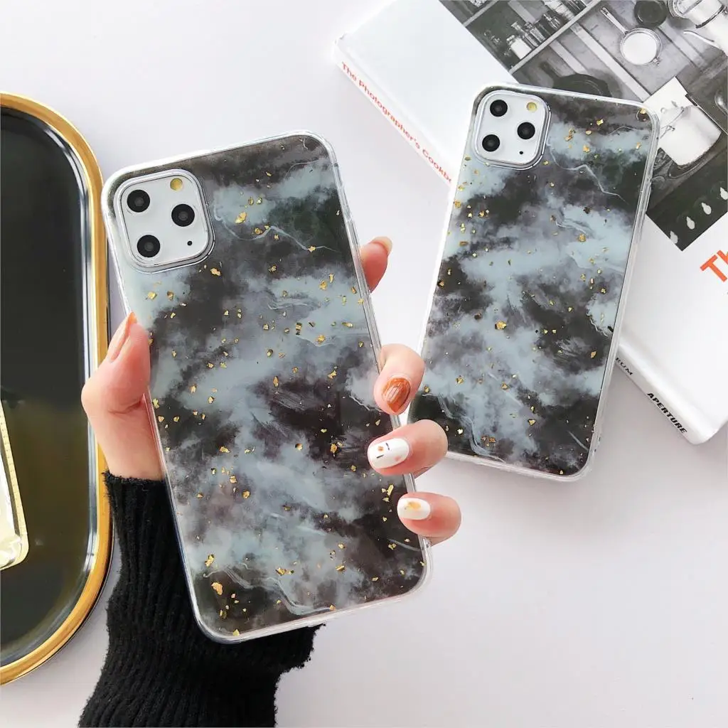 Модный Блестящий силиконовый чехол для Huawei mate 20 30 p20 p30 pro nova 2 3i 4 5 honor 8 9 10 9x v10
