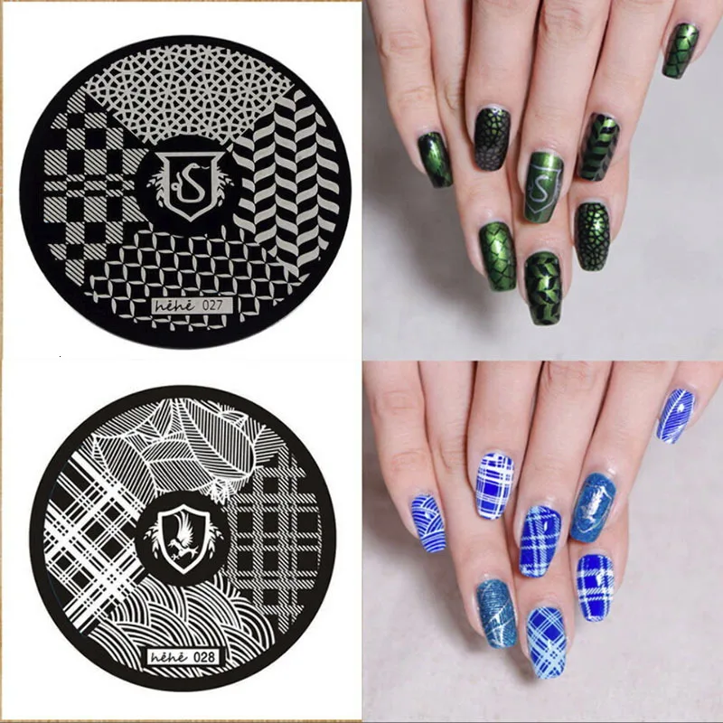 1 шт. модный DIY рисунок для нейл-арта штамп, пластины для стемпинга бабочки кружева геометрические узоры маникюр шаблон
