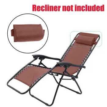 

Replacement Parts Head Cushion Headrest Comfortable Folding Chair Backyard Garden Breathable Neck Pillow Universal Easy Clean