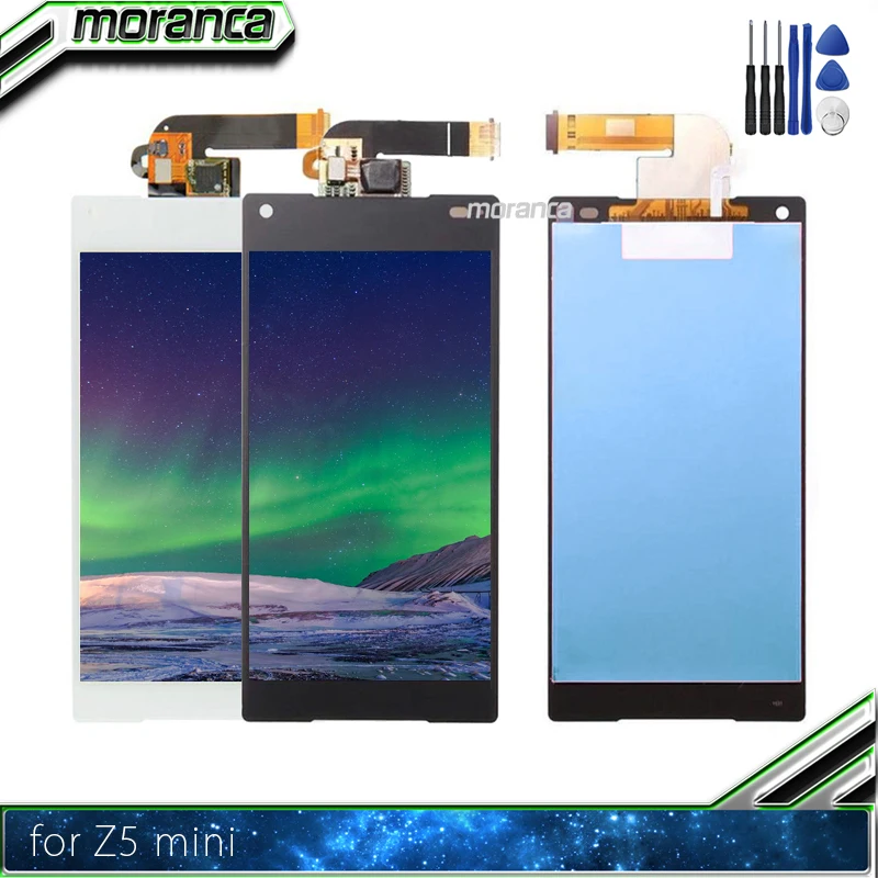 4 6 ''для sony XPERIA Z5 Mini Компактный ЖК-дисплей с кодирующий преобразователь
