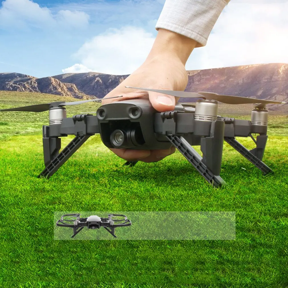 4 шт. увеличение высоты шасси для DJI Mavic Air повышение штатив Радиоуправляемый Дрон запасные части Аксессуары