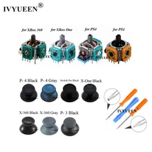 IVYUEEN 3D analógico palos de pulgar Módulo de Sensor de potenciómetro para PlayStation 4 PS4 Pro Slim controlador de XBox para una Joysticks 360