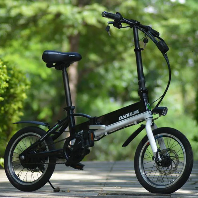 Bicicleta Электрический складной-16 дюймов-Горный-Электрический Rockwheel складной электрический велосипед Взрослый Электрический автомобиль
