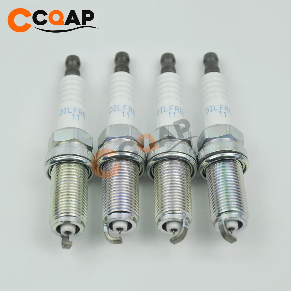 4 PCS DILFR6D11 6176 Iridium Spark Plug For Toyota Highlander Sienna Lexus DILFR6D11-6176 | Автомобили и мотоциклы