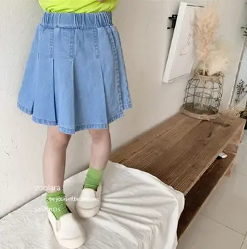 

2020 New Style Girls Denim Skirt Summer Fashion Girls Skirts 4-9t QA107